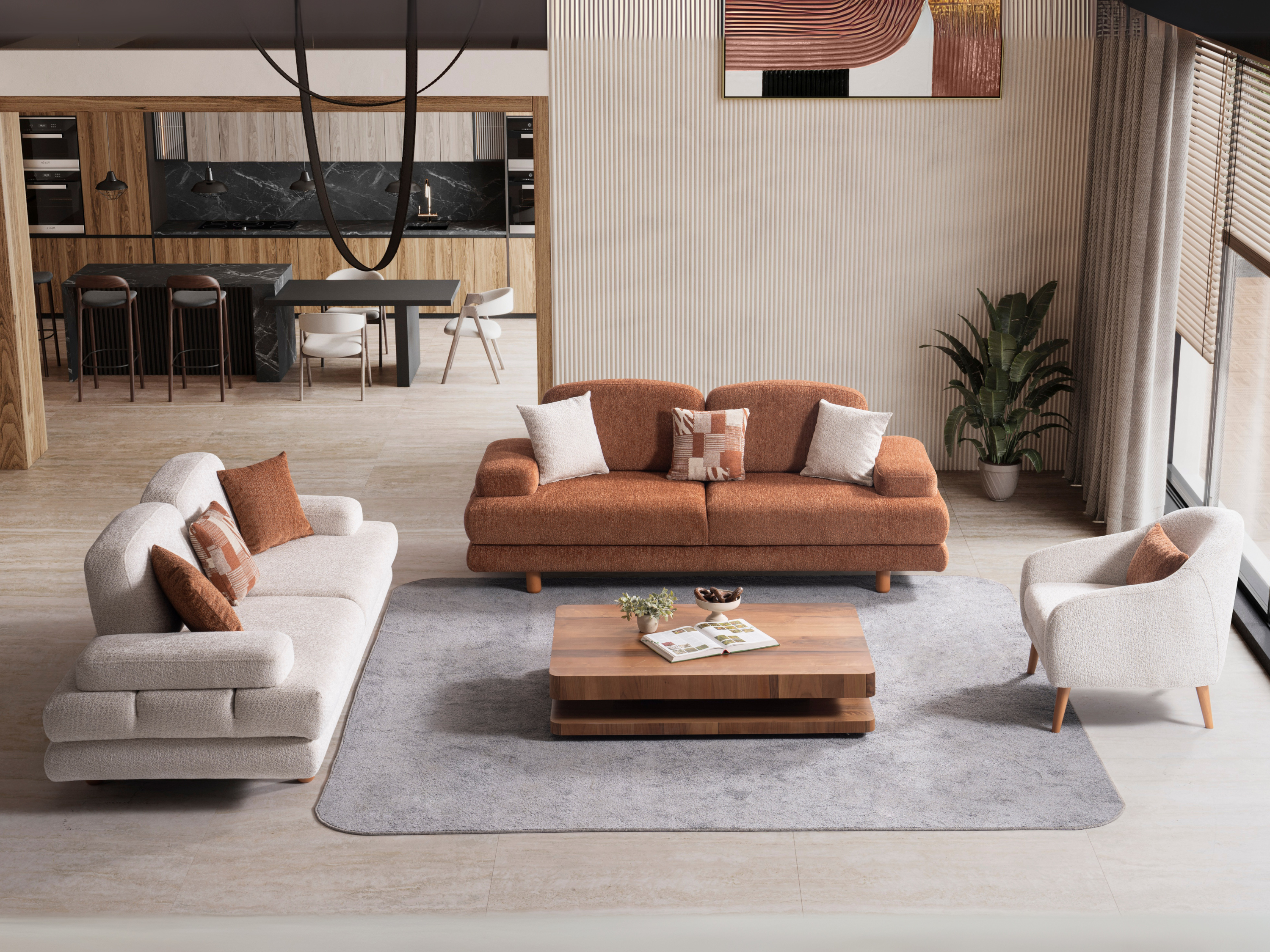 Mocha Koltuk Takımı